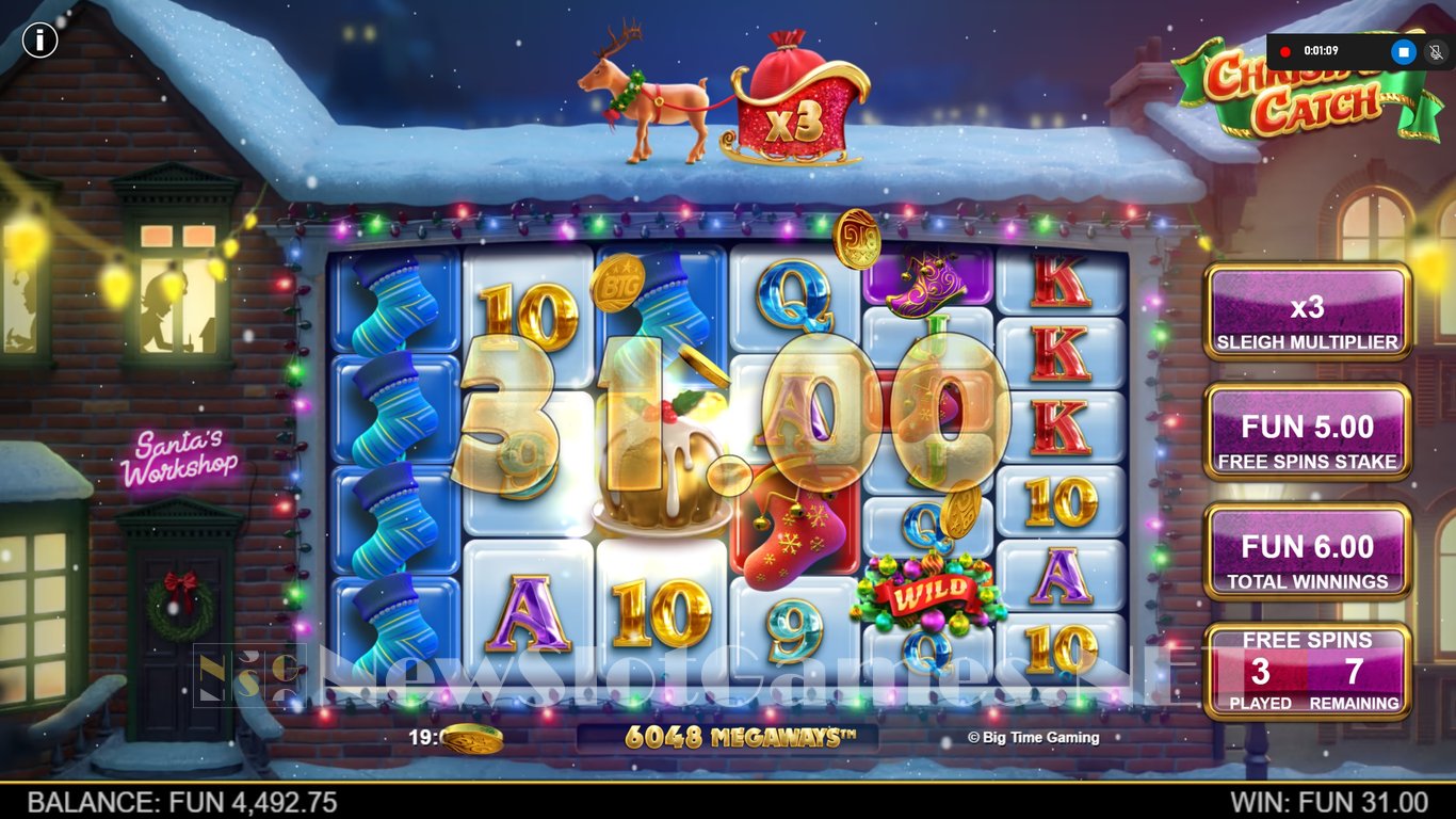 Christmas Catch Slot Slot Image in Demo - pic. 8