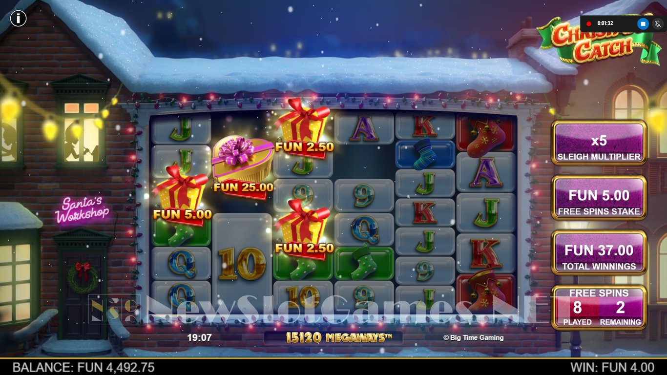 Christmas Catch Slot Slot Image in Demo - pic. 9