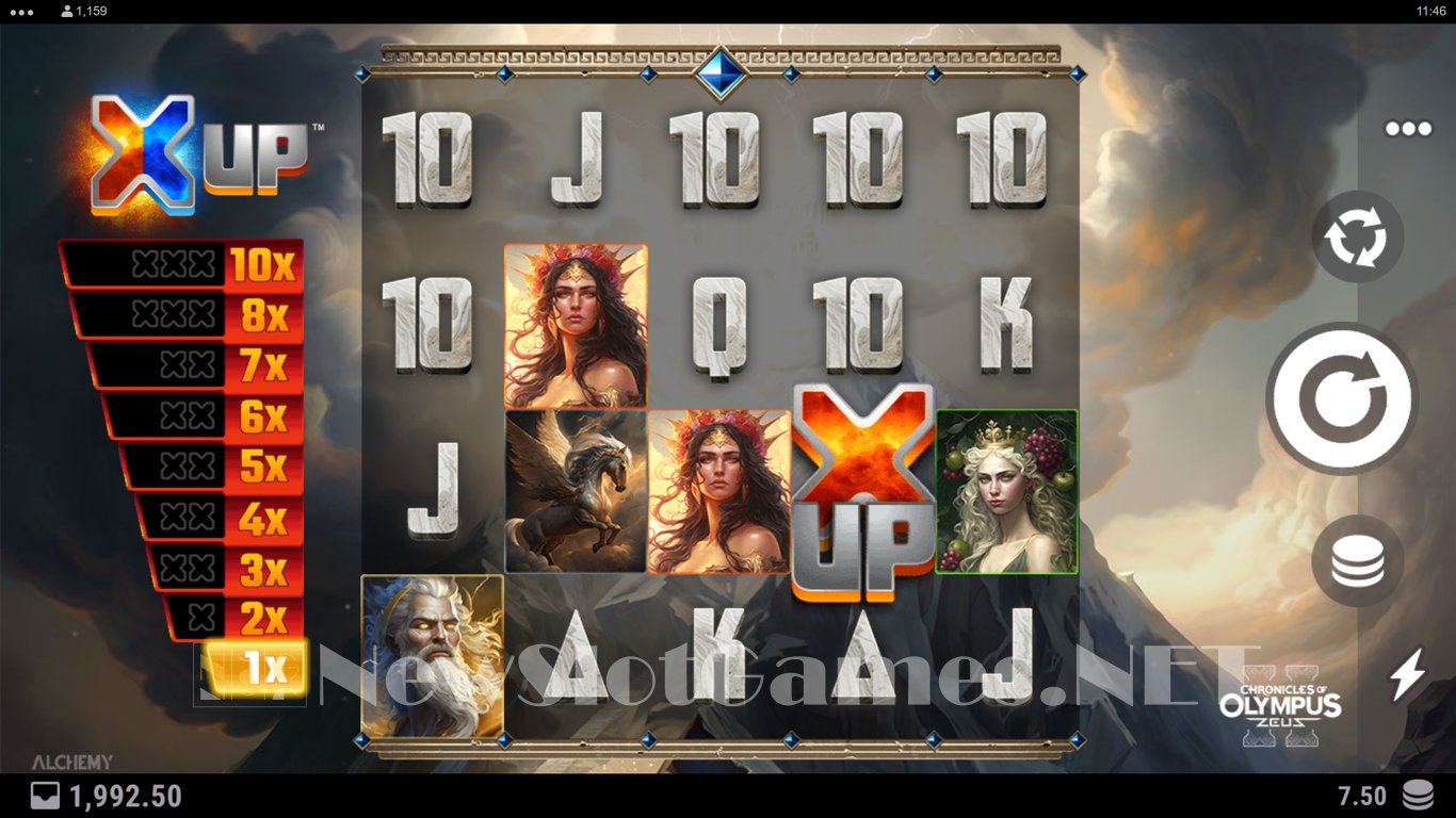 Chronicles of Olympus II Zeus Slot Demo Image