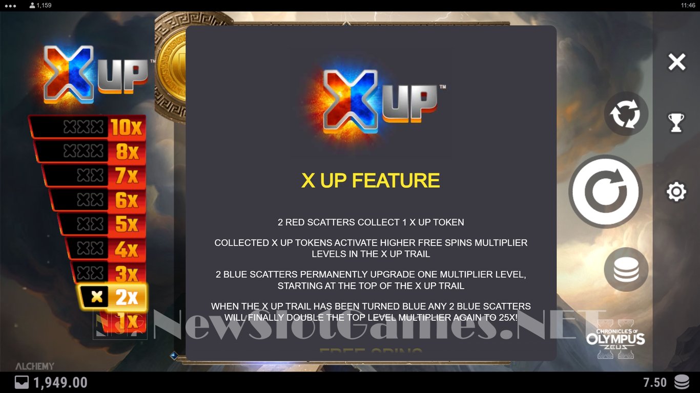 Chronicles of Olympus II Zeus Slot Slot Image in Demo - pic. 6