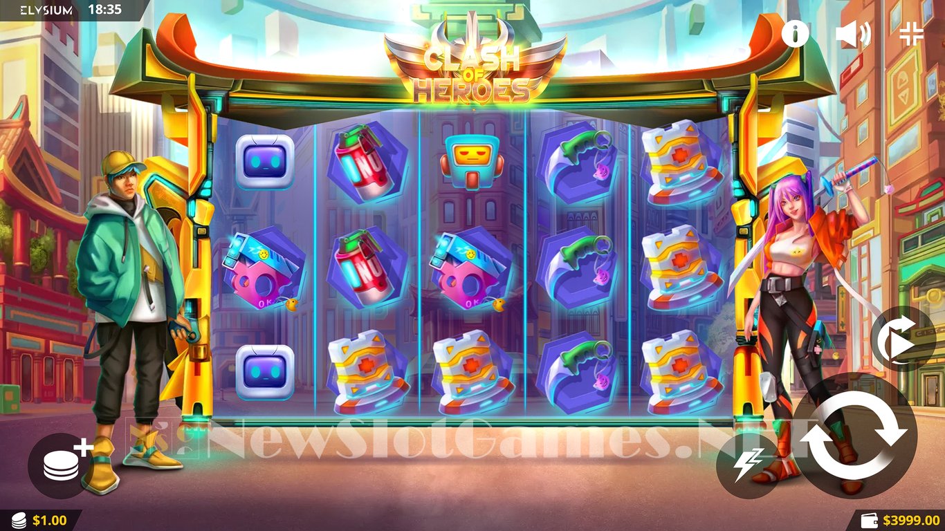 Clash of Heroes Slot Slot Image in Demo - pic. 2