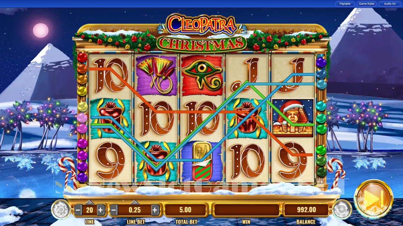 Cleopatra Christmas Slot Slot Image in Demo - pic. 2