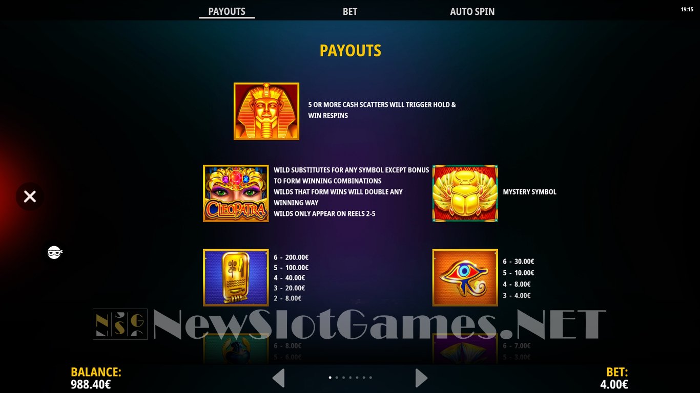 Cleopatra Megaways Slot Slot Image in Demo - pic. 12