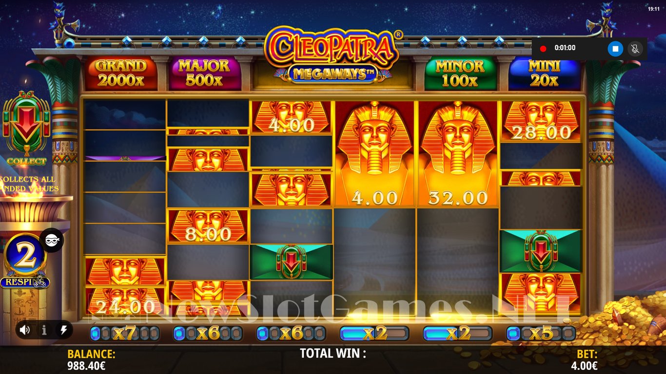 Cleopatra Megaways Slot Slot Image in Demo - pic. 8