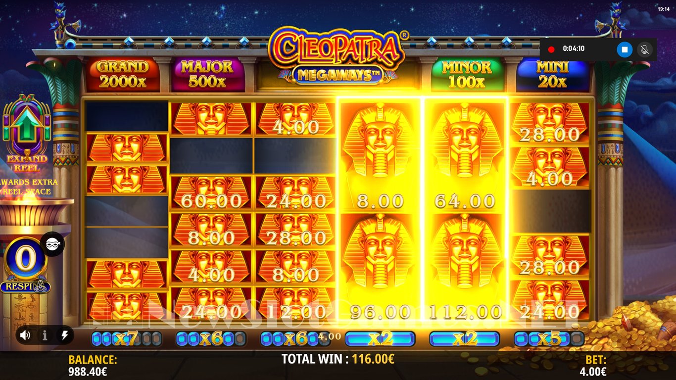 Cleopatra Megaways Slot Slot Image in Demo - pic. 9