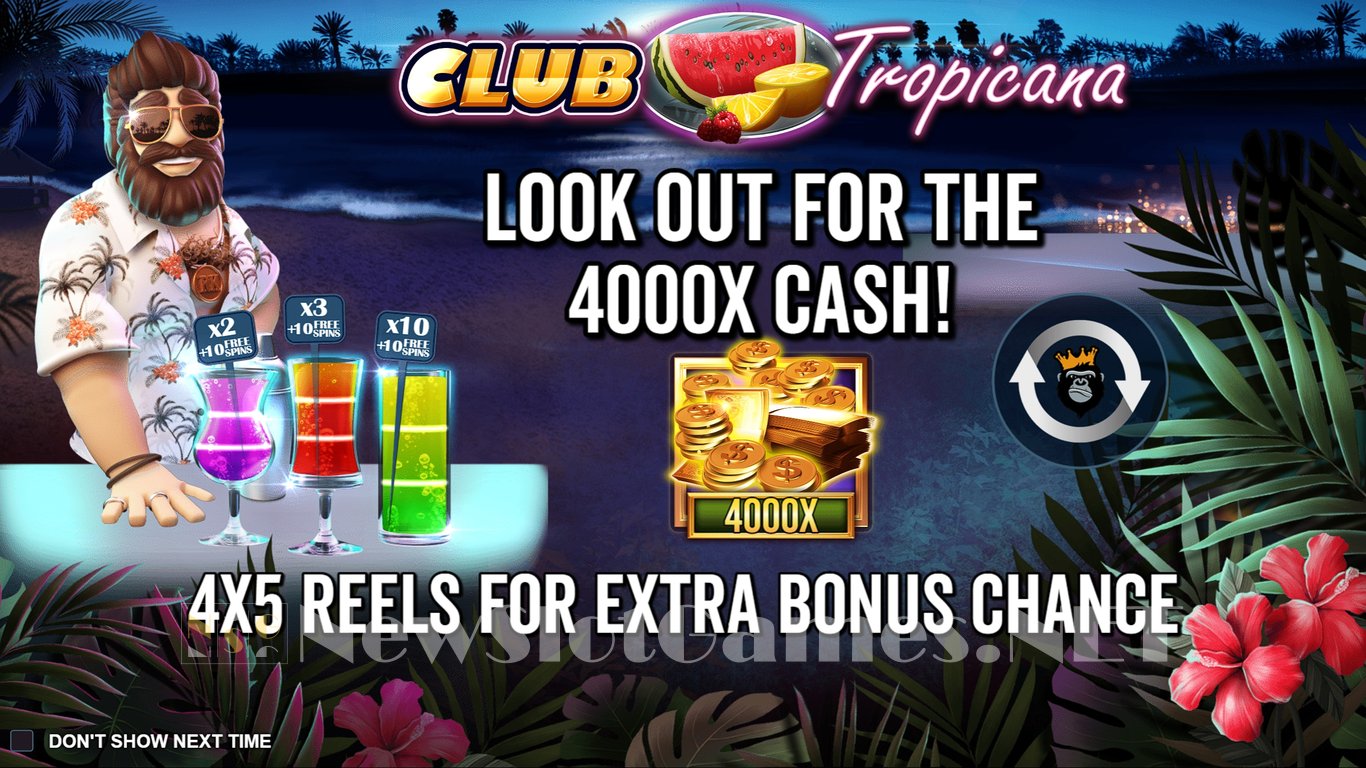 Club Tropicana Slot Demo Image