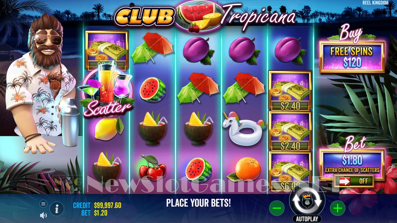 Club Tropicana Slot Slot Image in Demo - pic. 3
