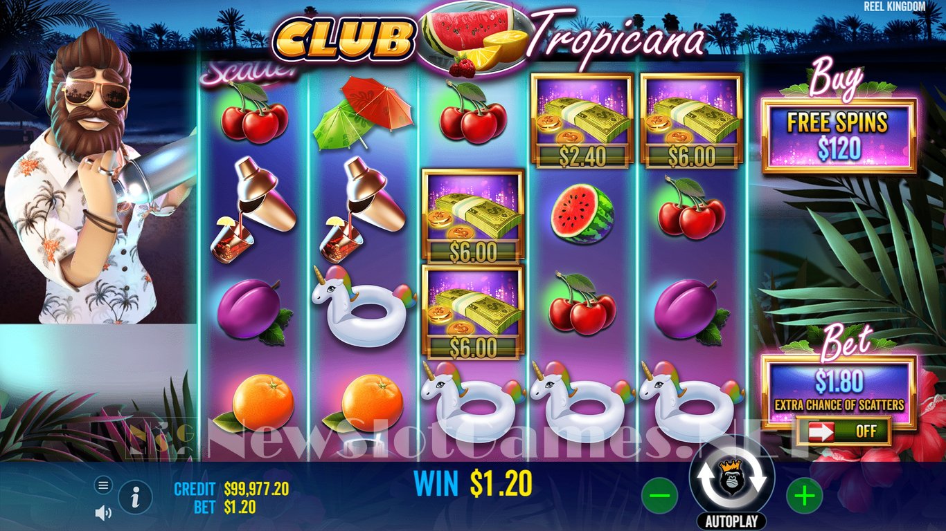 Club Tropicana Slot Slot Image in Demo - pic. 7