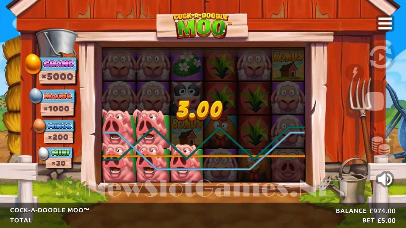 Cock-A-Doodle Moo Slot Slot Image in Demo - pic. 11