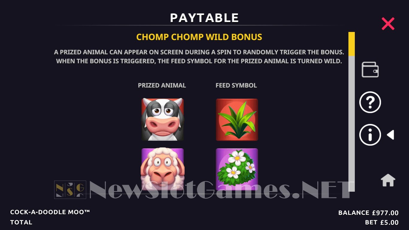 Cock-A-Doodle Moo Slot Slot Image in Demo - pic. 12