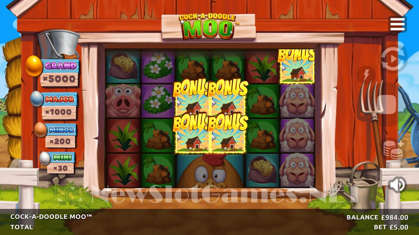Cock-A-Doodle Moo Slot Slot Image in Demo - pic. 2