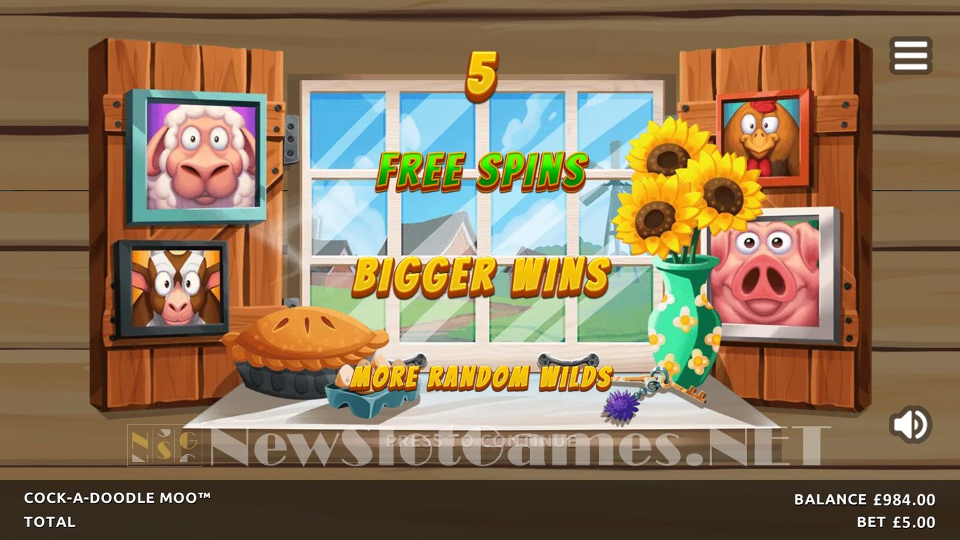 Cock-A-Doodle Moo Slot Slot Image in Demo - pic. 3