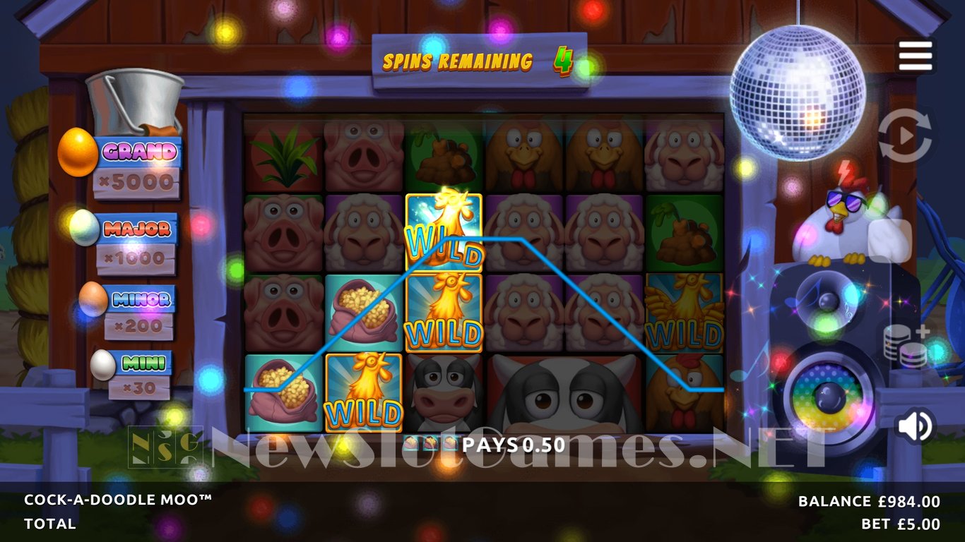 Cock-A-Doodle Moo Slot Slot Image in Demo - pic. 5