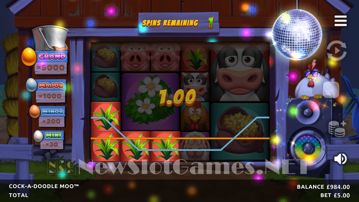 Cock-A-Doodle Moo Slot Slot Image in Demo - pic. 6