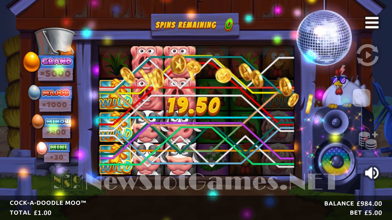 Cock-A-Doodle Moo Slot Slot Image in Demo - pic. 9