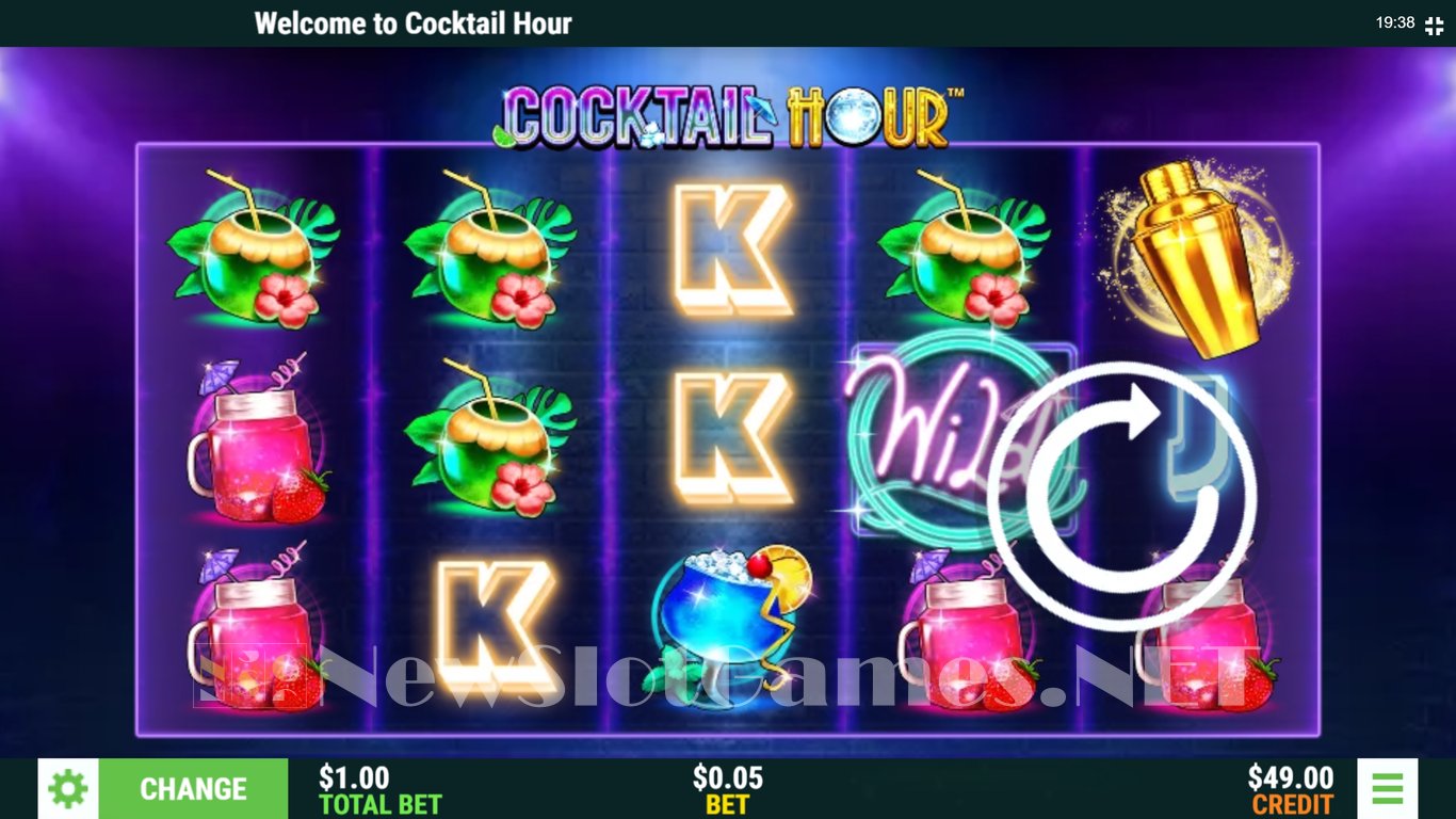 Cocktail Hour Slot Demo Image