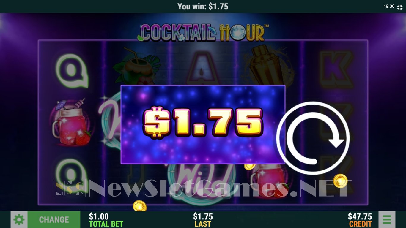 Cocktail Hour Slot Slot Image in Demo - pic. 3