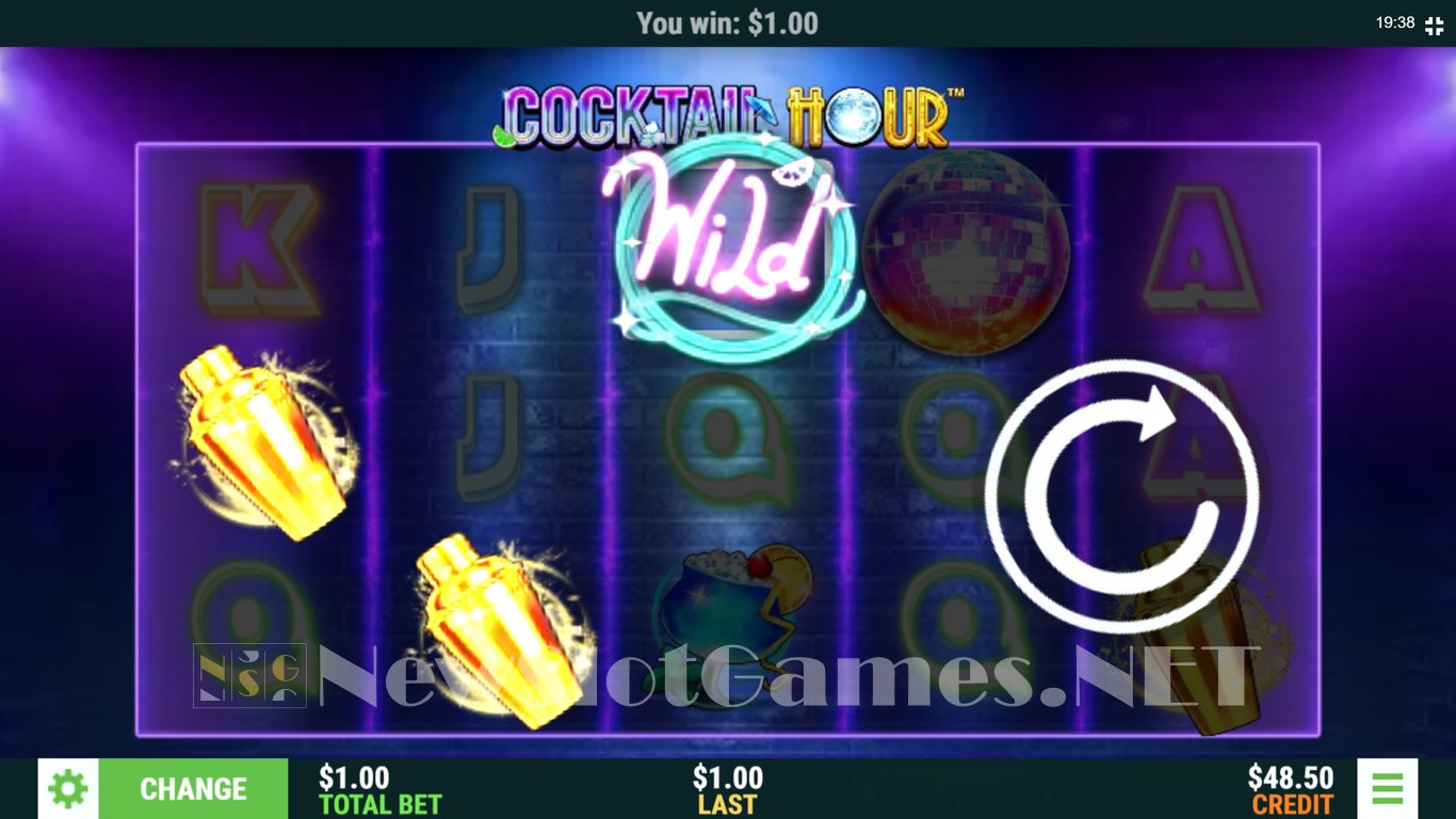 Cocktail Hour Slot Slot Image in Demo - pic. 4