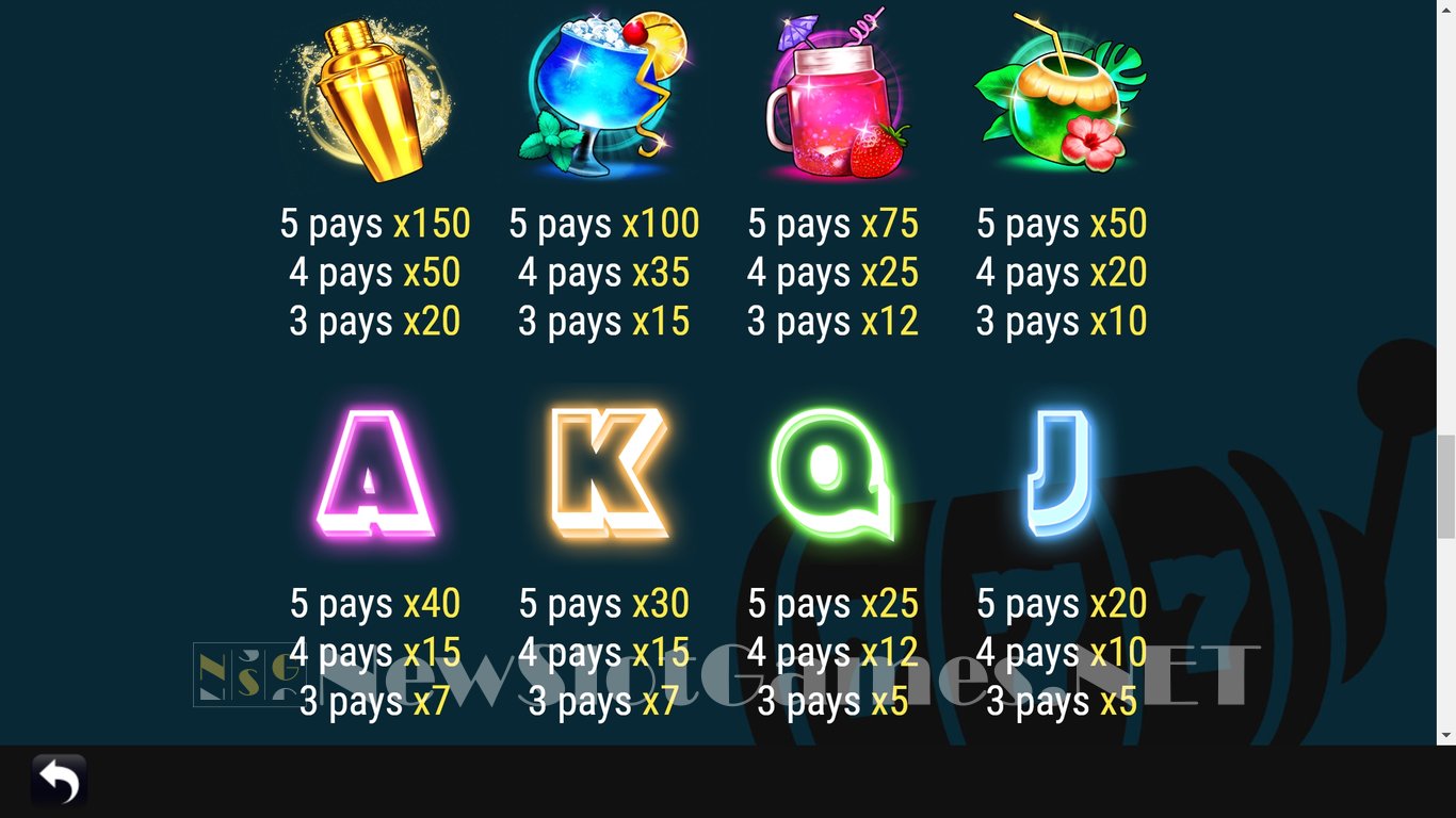 Cocktail Hour Slot Slot Image in Demo - pic. 5