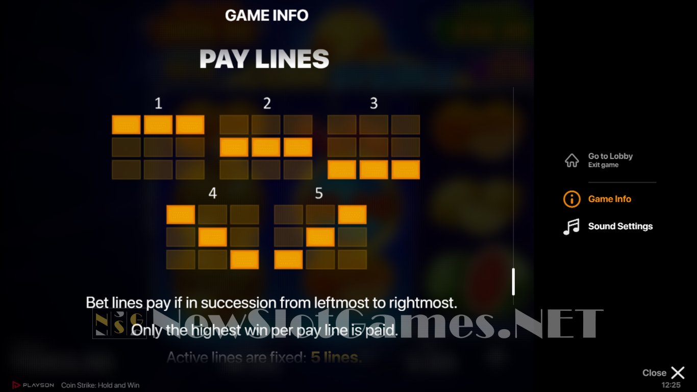 Coin Strike Hold and Win Slot Slot Image in Demo - pic. 12