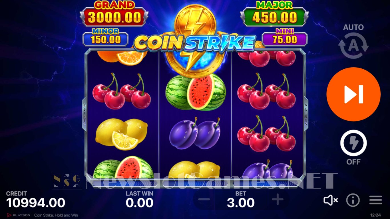 Coin Strike Hold and Win Slot Slot Image in Demo - pic. 2
