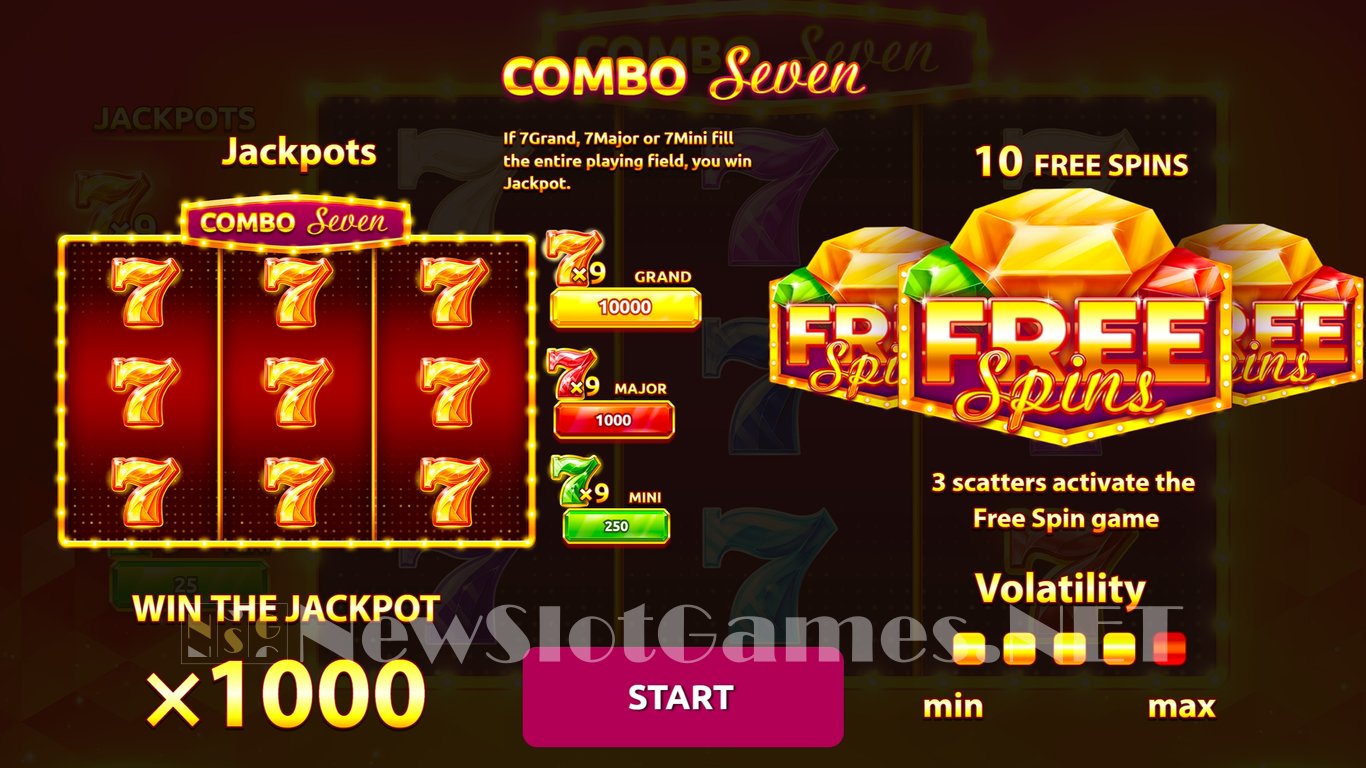 Combo Seven Slot Demo Image