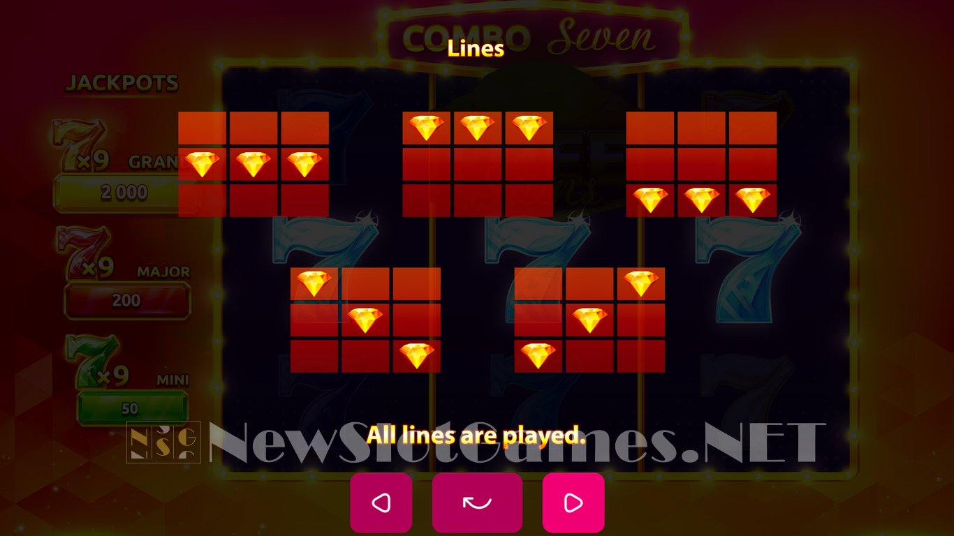 Combo Seven Slot Slot Image in Demo - pic. 10