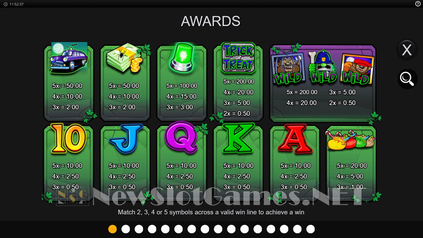 Cops n Robbers Big Money Trick or Treat Slot Slot Image in Demo - pic. 9