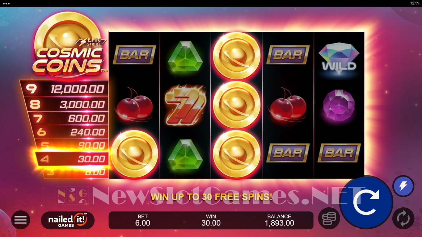 Cosmic Coins Slot Slot Image in Demo - pic. 4