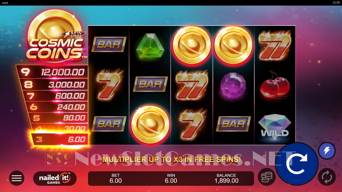 Cosmic Coins Slot Slot Image in Demo - pic. 5