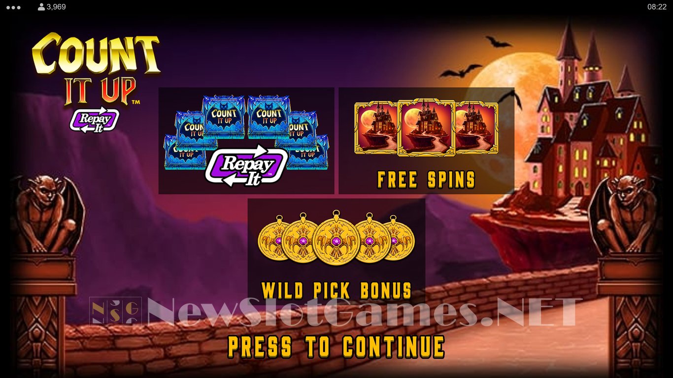 Count It Up Slot Demo Image