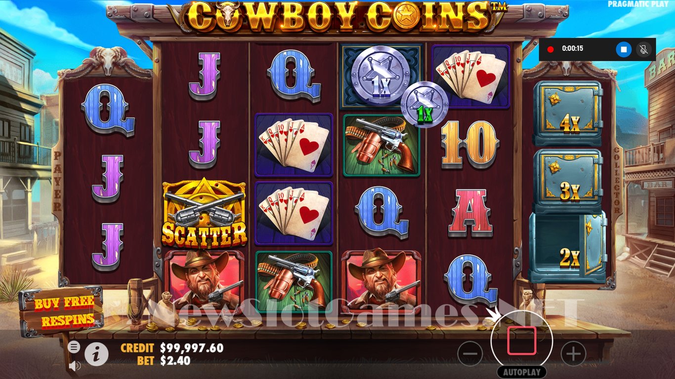 Cowboy Coins Slot Slot Image in Demo - pic. 2