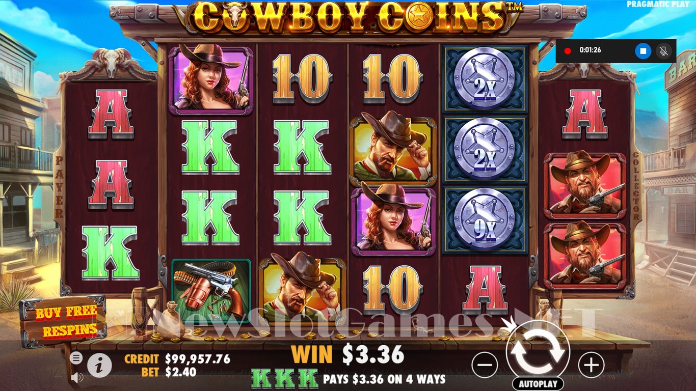 Cowboy Coins Slot Slot Image in Demo - pic. 6