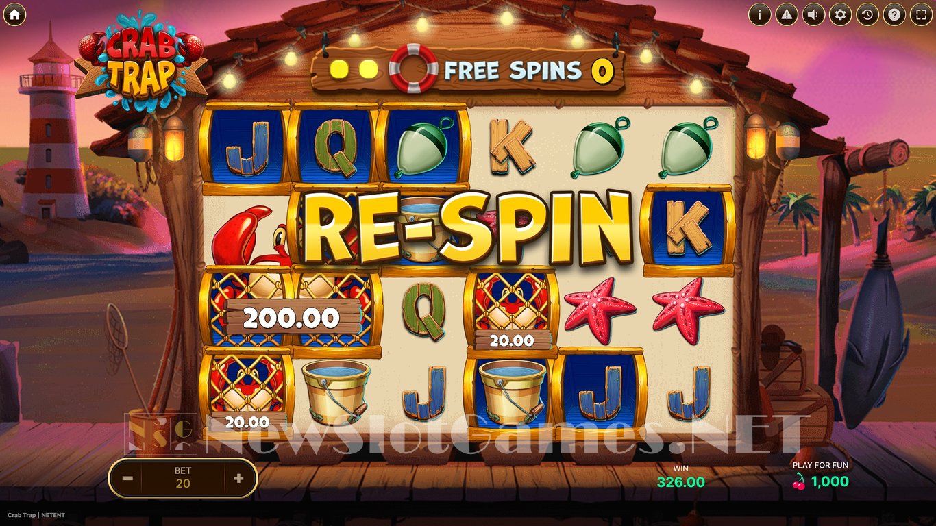 Crab Trap Slot Demo Image