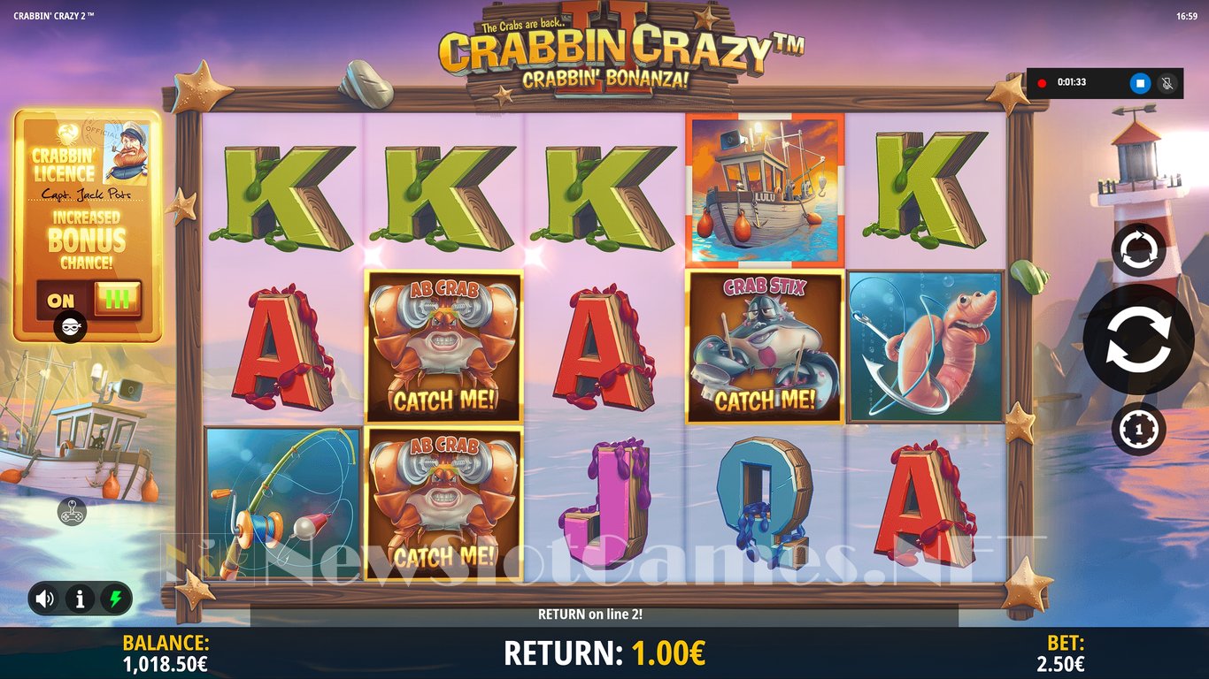 Crabbin Crazy 2 Crabbin Bonanza Slot Slot Image in Demo - pic. 12
