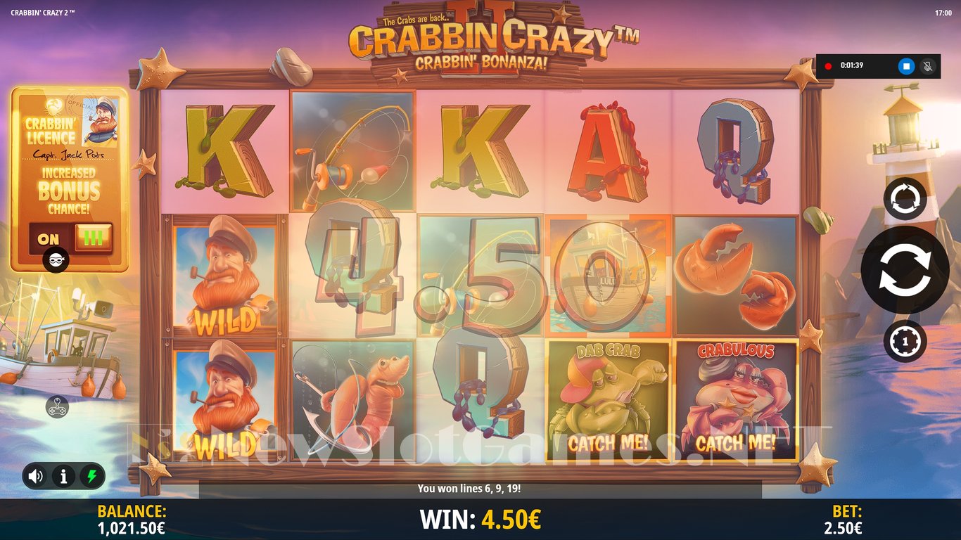 Crabbin Crazy 2 Crabbin Bonanza Slot Slot Image in Demo - pic. 13
