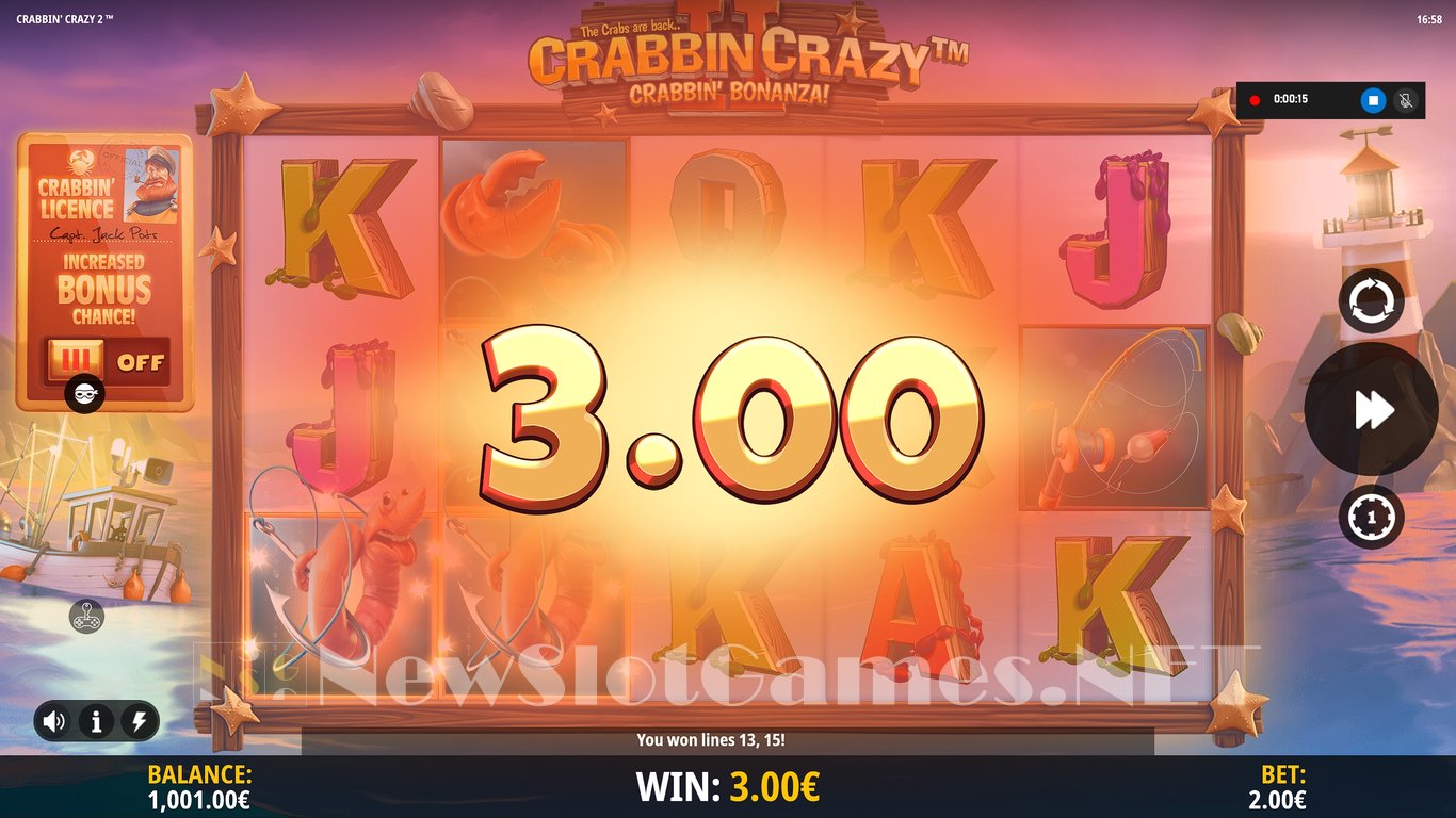 Crabbin Crazy 2 Crabbin Bonanza Slot Slot Image in Demo - pic. 2