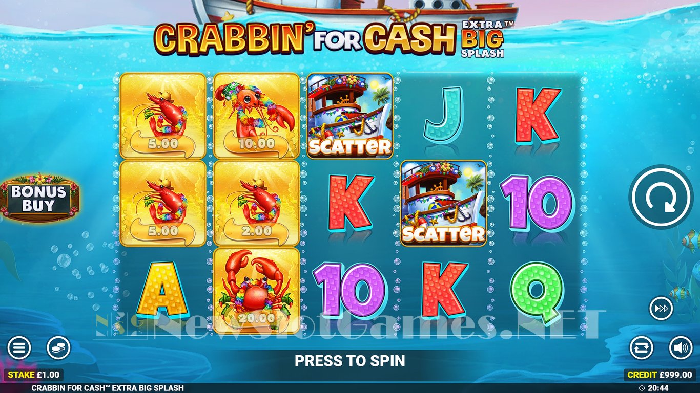 Crabbin for Cash Extra Big Splash Slot Slot Image in Demo - pic. 2