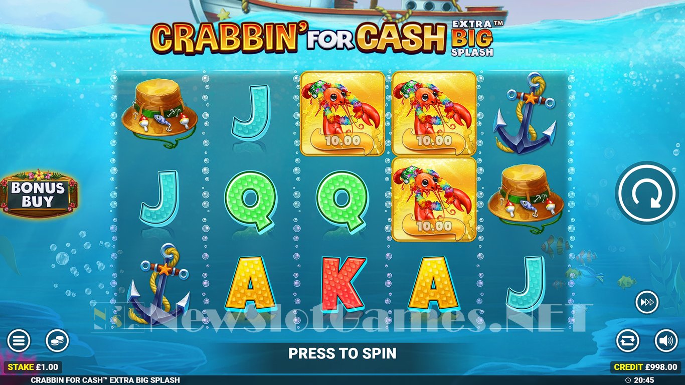 Crabbin for Cash Extra Big Splash Slot Slot Image in Demo - pic. 3