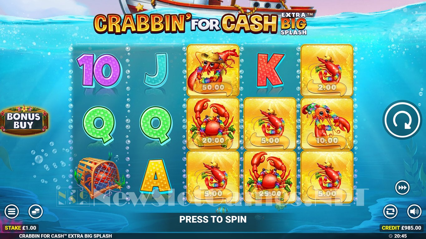 Crabbin for Cash Extra Big Splash Slot Slot Image in Demo - pic. 4