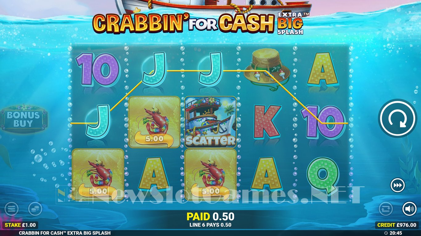 Crabbin for Cash Extra Big Splash Slot Slot Image in Demo - pic. 5