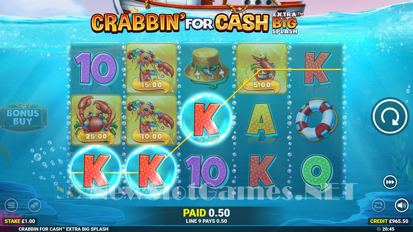 Crabbin for Cash Extra Big Splash Slot Slot Image in Demo - pic. 7