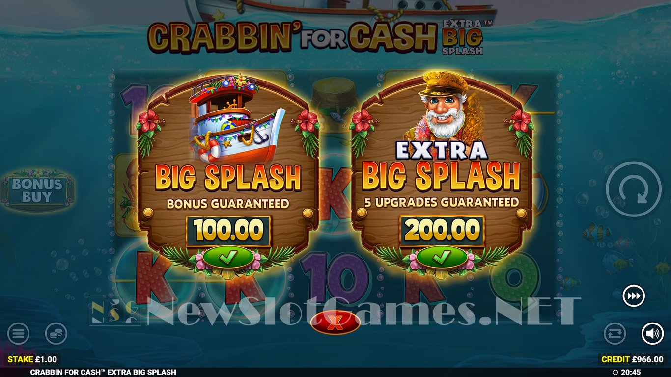Crabbin for Cash Extra Big Splash Slot Slot Image in Demo - pic. 8
