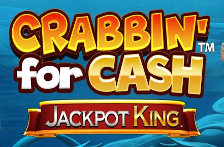 Crabbin for Cash Jackpot King Slot Logo