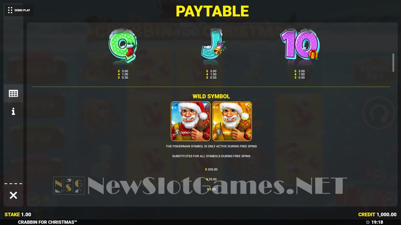 Crabbin for Christmas Slot Slot Image in Demo - pic. 11