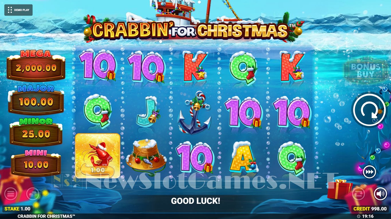 Crabbin for Christmas Slot Slot Image in Demo - pic. 2