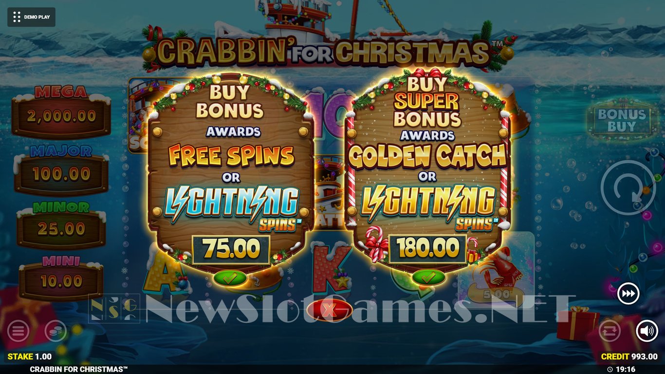 Crabbin for Christmas Slot Slot Image in Demo - pic. 5