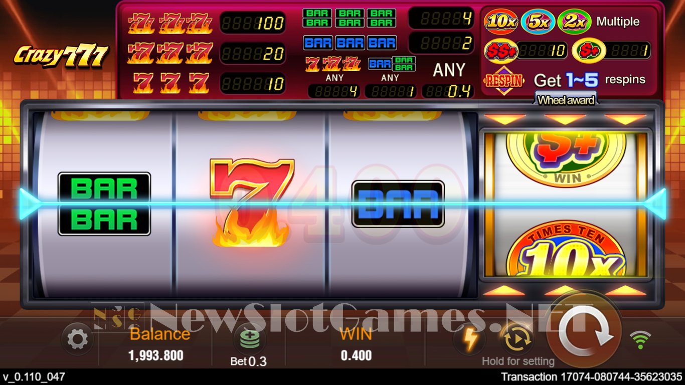 Crazy 777 Slot Slot Image in Demo - pic. 4