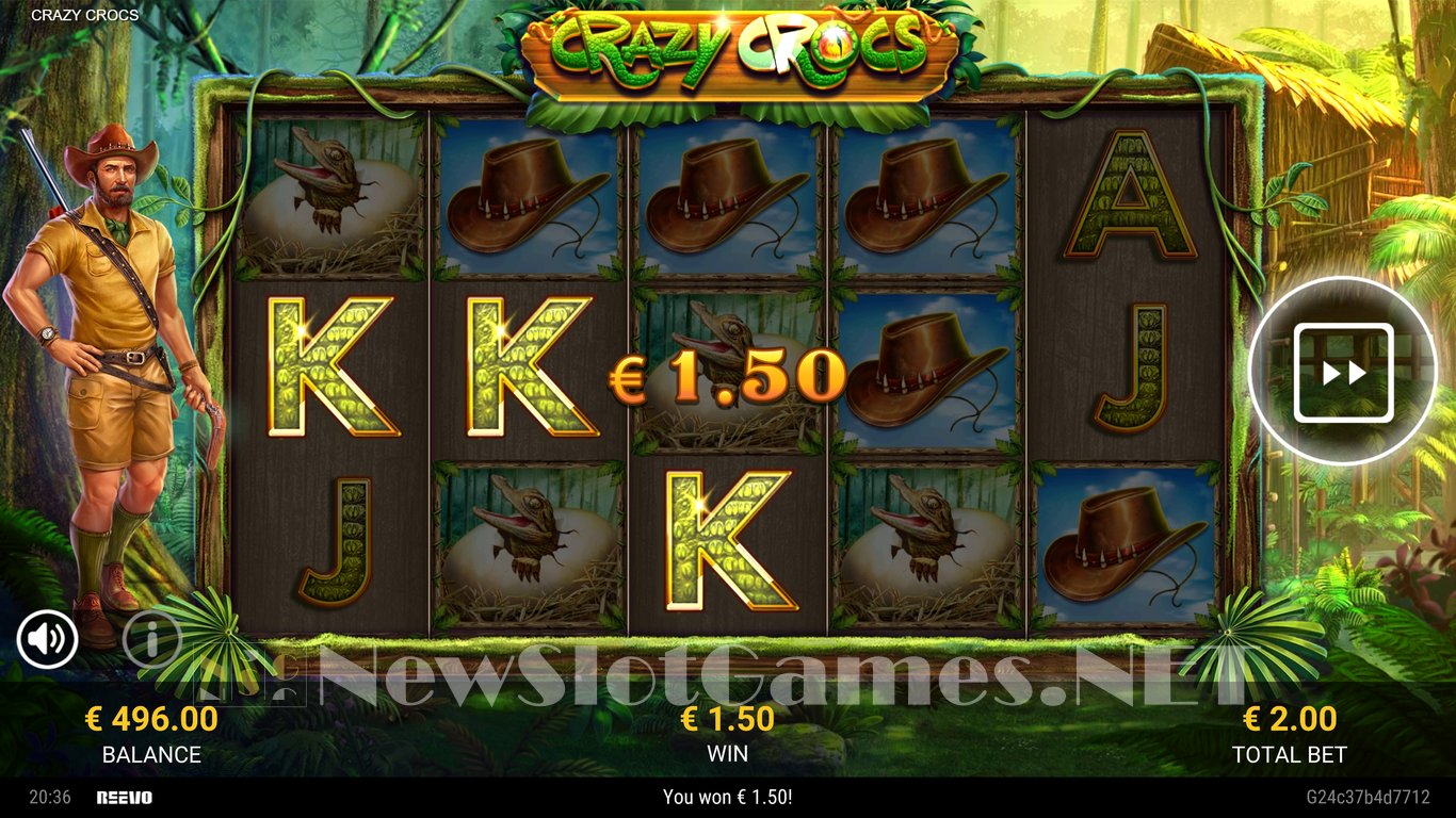Crazy Crocs Slot Slot Image in Demo - pic. 3