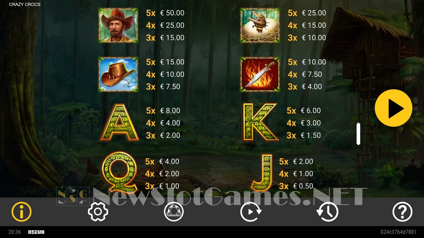 Crazy Crocs Slot Slot Image in Demo - pic. 8